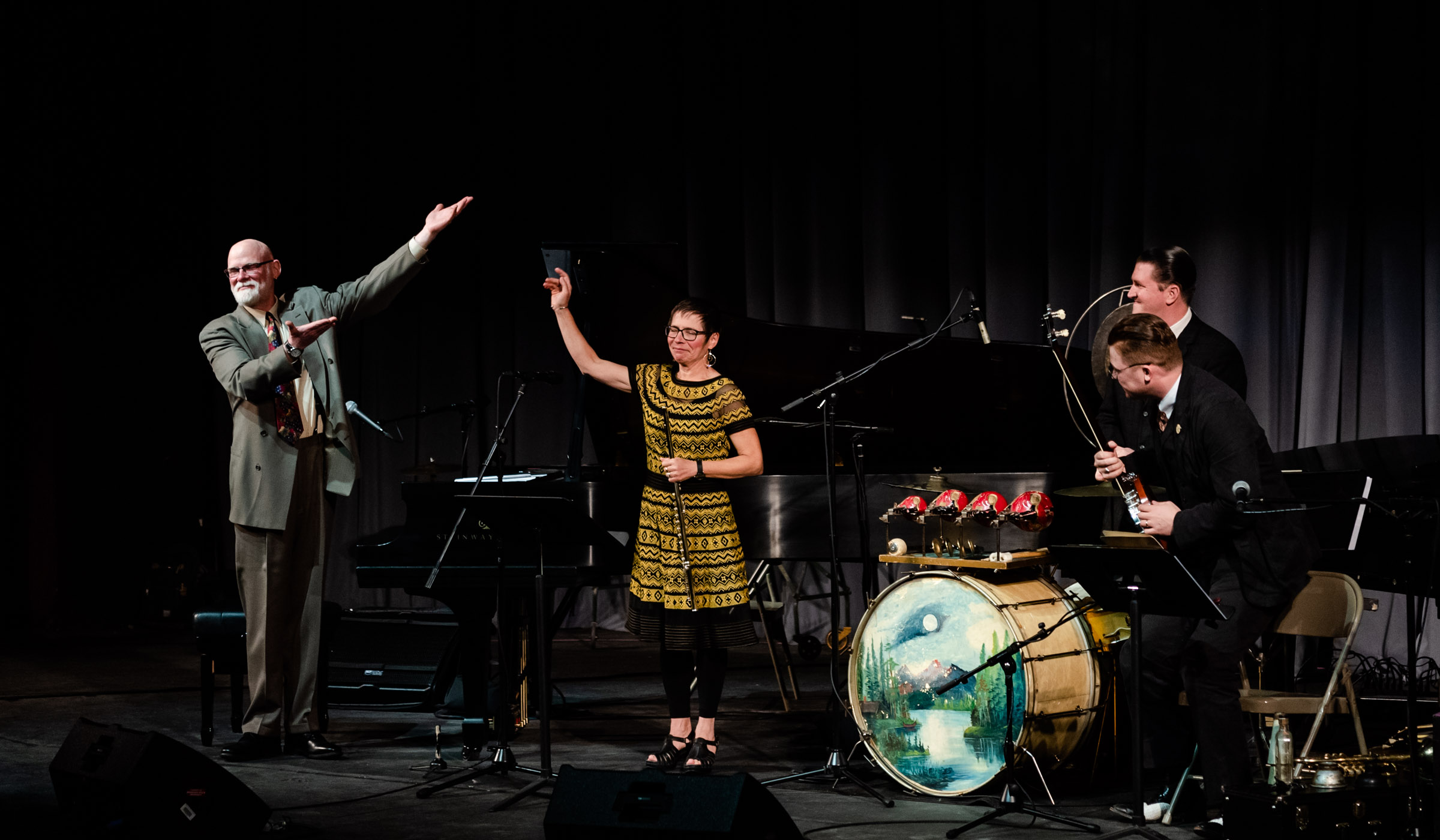 The Sweet & Hot Quartet performing live