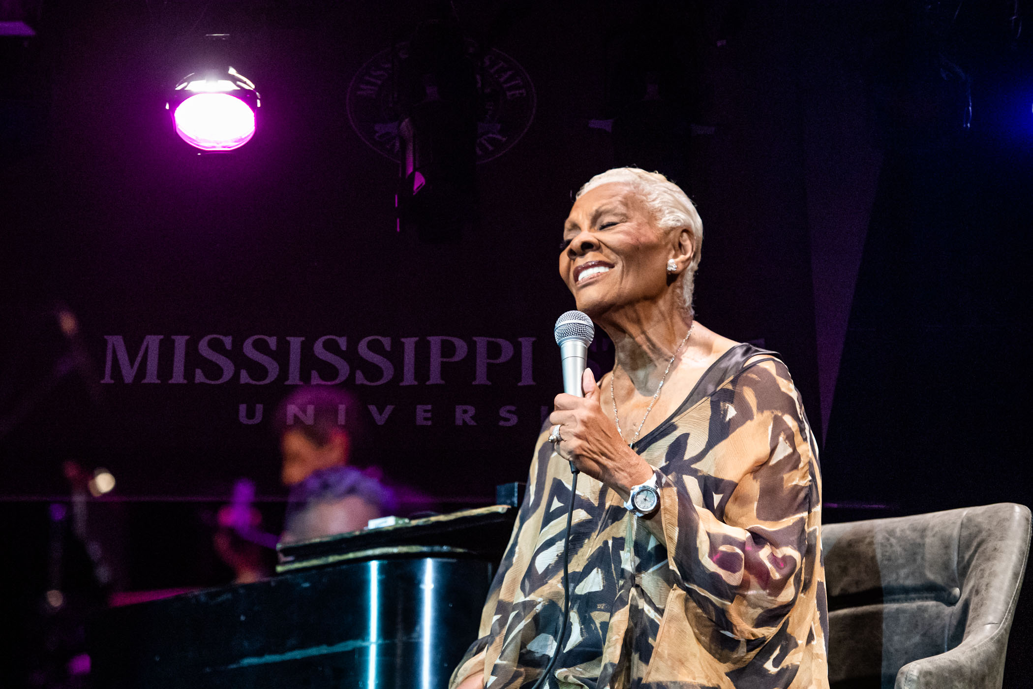 Music icon Dionne Warwick treats her audience to a night of hits inside Lee Hall's Bettersworth Auditorium