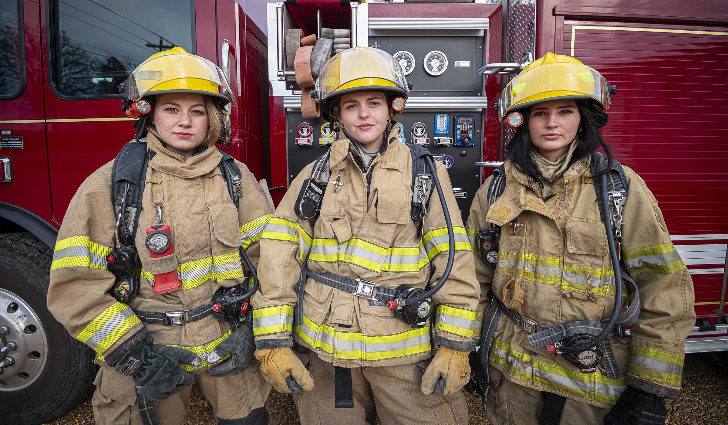 Kylie LaBelle, Sydney Maheu and Adele Taber