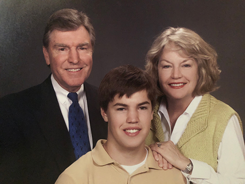 Doug and Nancy Todd with their son John (Submitted photo) 